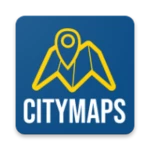 denver maps android application logo